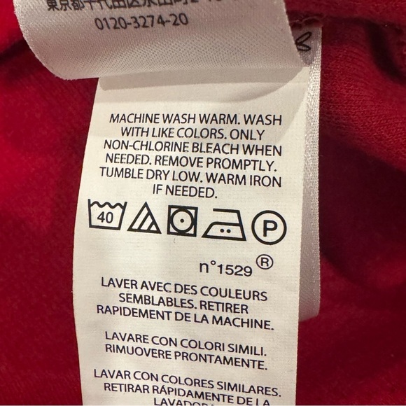 Polo Ralph Lauren Men Red Black Buffalo Plaids Quarter Zip Sweater Size Large - Picture 11 of 12